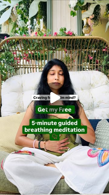 Post: a free five-minute guided breathing meditation for a calm mind