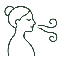 Pranayama breathwork icon